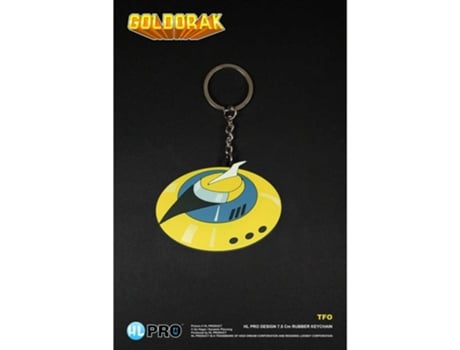 Porta-Chaves Unissexo HIGH DREAM Goldorak Aborrachado Azul (7 cm)