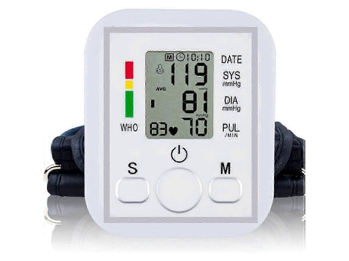 Monitor De Pressão Arterial De Braço, Digital, Com Braçadeira Para Uso Doméstico, Automático - Elysve