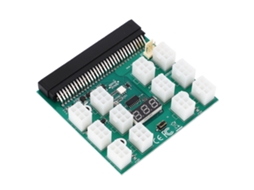 Aetheria placa de Adaptador Breakout de Fonte de Alimentação 1600w 12 Portas 6 Pin para Dps 1200fb Dps 1200qb Ps 2751 5q