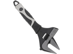 Chave Inglesa Multifuncional Ajustável De Aço De 15 Cm, Ampla Abertura, Robusta Para Manutenção.