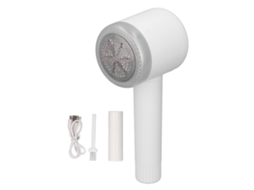 Removedor de pêlos elétrico 2 em 1 para roupas e móveis, recarregável via Usb LAXISCREED