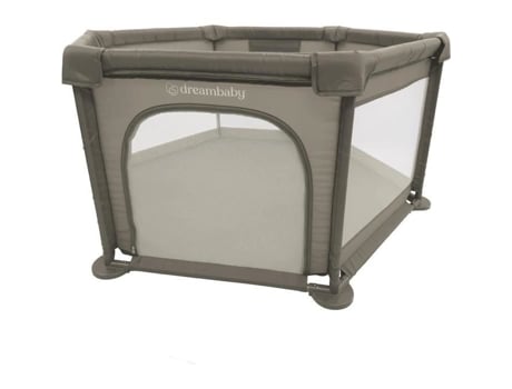 Parque Explore Dreambaby 6 Lados Com Base De Tecido E Estrutura Acolchoada Ø 1,40 M H 70 Cm Taupe