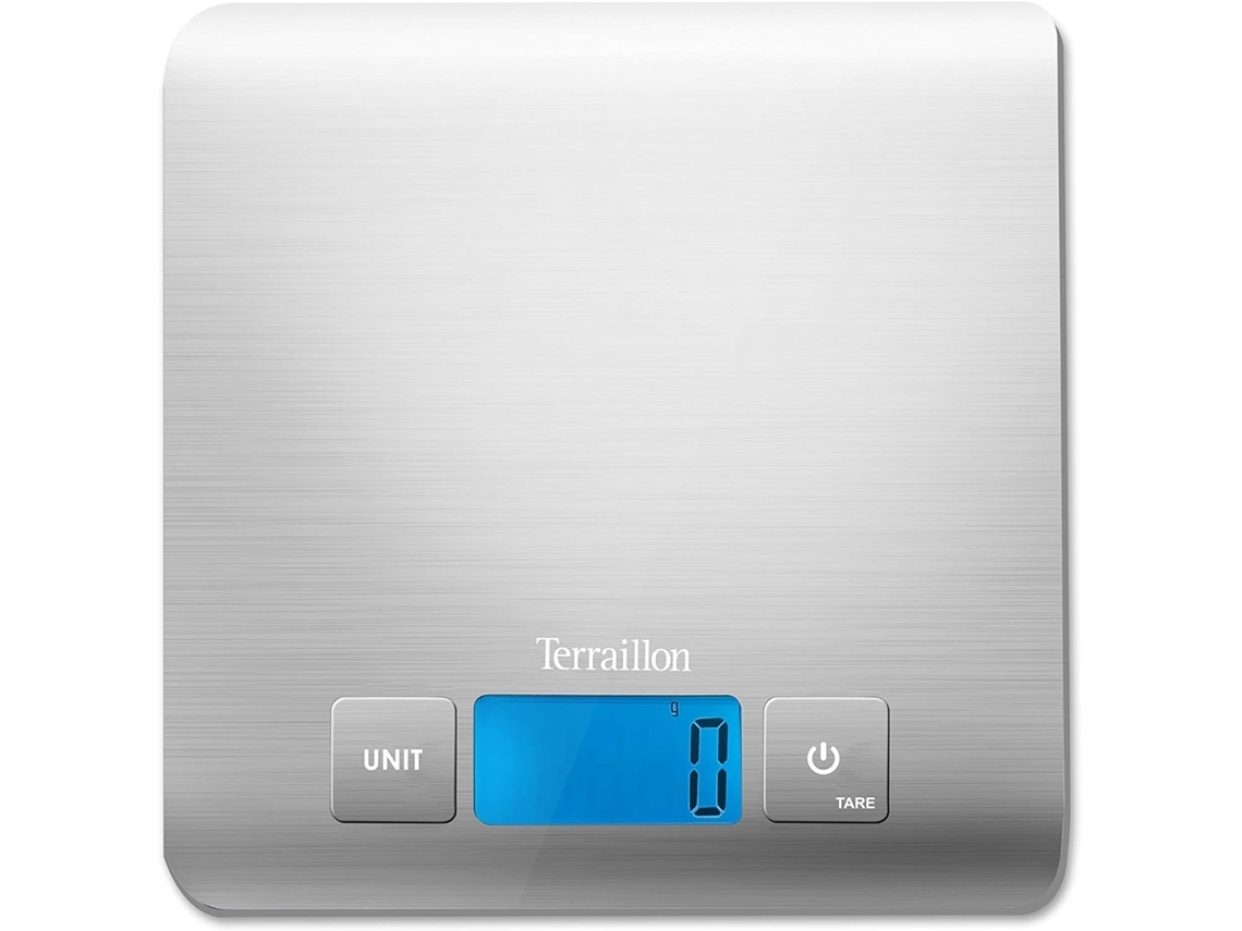 Lurelia Balança De Cozinha, 5 Kg, 1 G, Lcd, Aço Inoxidável