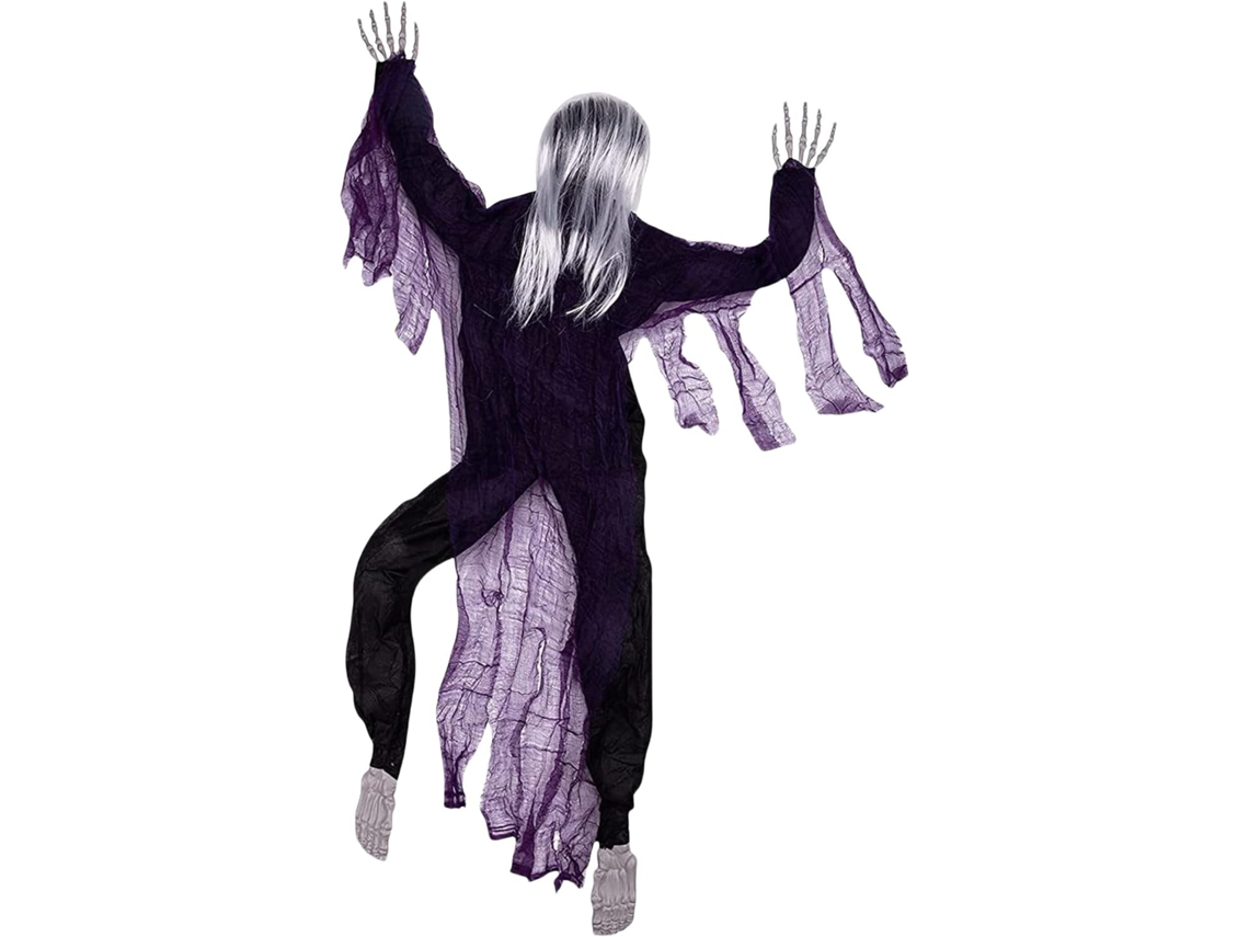 Adereço De Halloween, Morto-vivo Animado Escalando, Decoração Assustadora Em Tamanho Real | Decoração