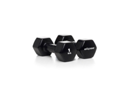 HALTERES DE VINIL (PAR) 1KG YOURFIT