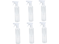 De 6 Frascos De Spray Para Água, Cabelo E Jardinagem - Ergonômicos E Inodoros