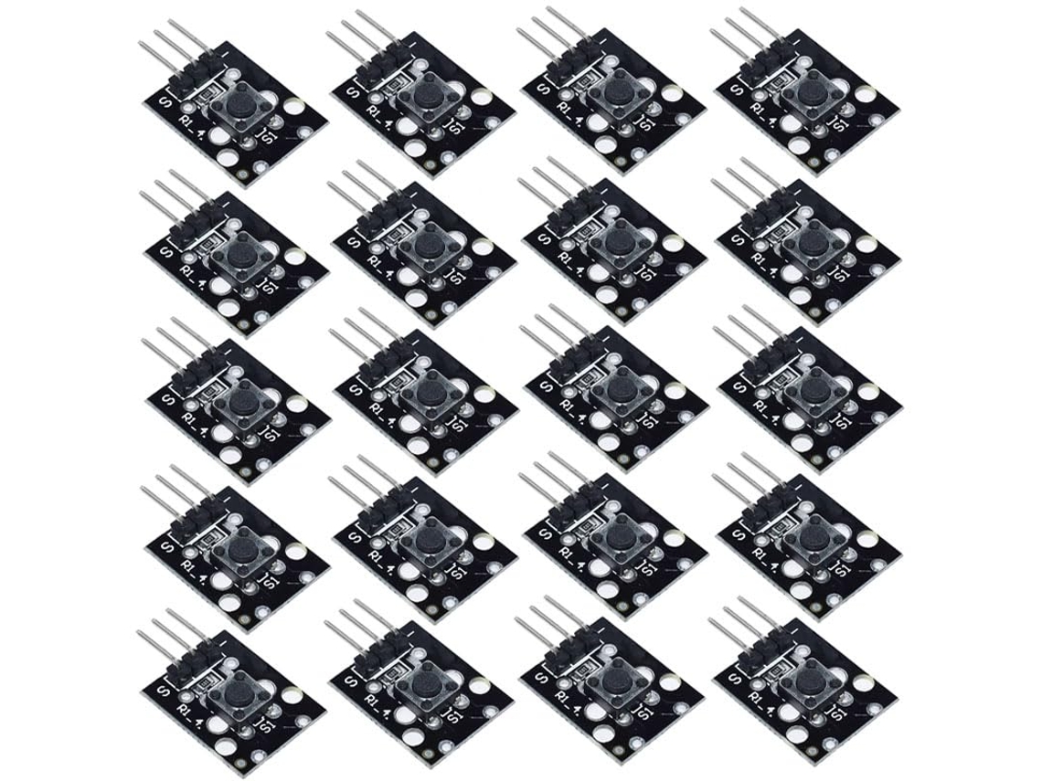 20 Microinterruptores Táteis Ky 004