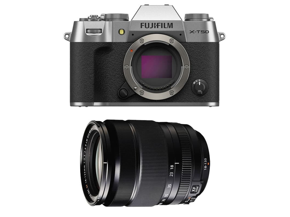 X t50 Prata + 18 135 FUJIFILM