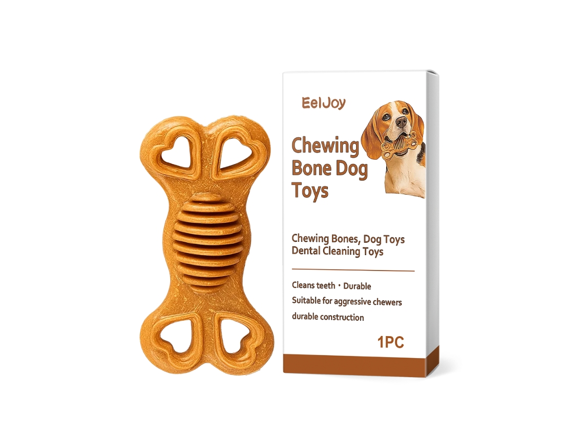 Brinquedo Osso Resistente da LAXISCREED, Perfeito para Mordidas Seguras Dos Cães