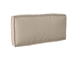 Conjunto 1 Almofada Vidaxl Castanho-acinzentado Oxford (80 X 40 X 12 Cm)