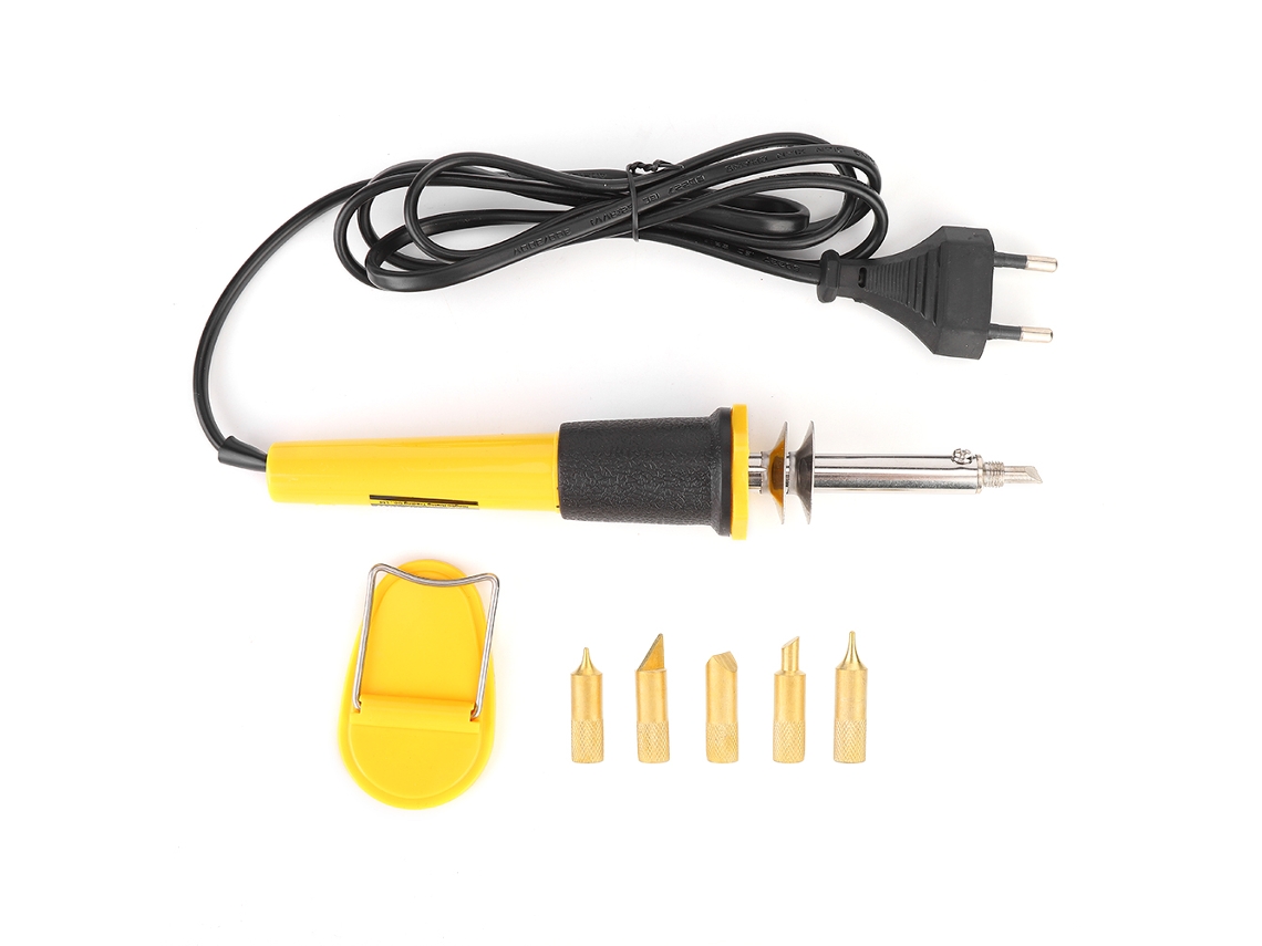Lápiz de pirograbado eléctrico 40w para cuero y madera herramienta de grabado