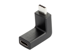 Adaptador Cotovelo Ângulo 90° Halinuia Tipo-c Para Usb3.1, Design Compacto Sem Obstrução