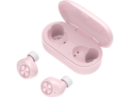 Auriculares Bluetooth True Wireless ENZONS  Sem Fio Controle de Toque Intente Redução Intente de Ruído Potente Extra Grave 5.0 Sem Fiorosa