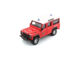 143 Land Rover Defender 110 Dois Bombeiros Bburago
