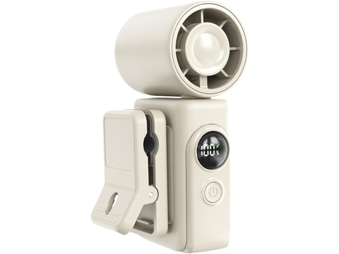 Ventilador Portátil Para Carro, Pequeno Ventilador Com Rotação De 360 Graus