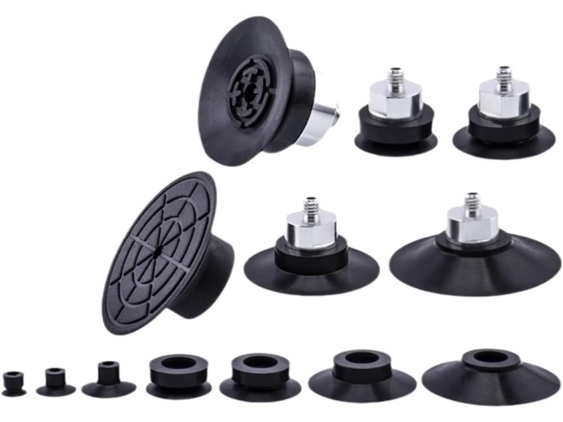 Conjunto De 10 Ventosas Silicone Camada Única, Série Pa 1 5 2 3 6 8 10 15pa Branca