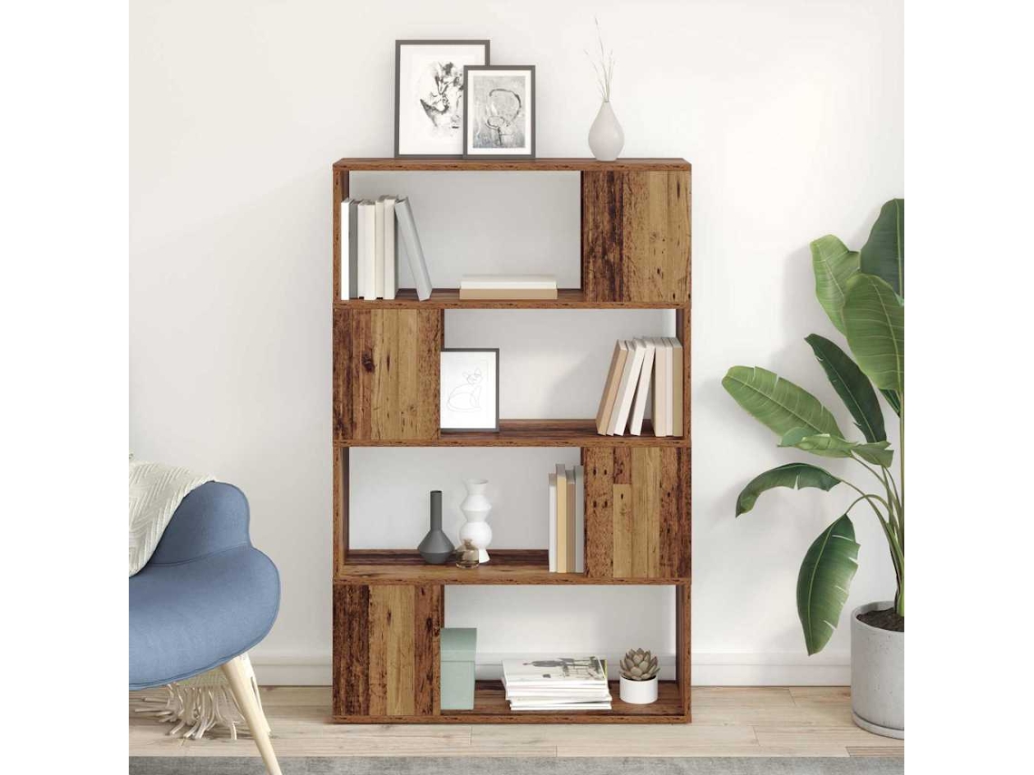 Vidaxl Conjunto De Móvel De Tv 80 X 24 X 125 Cm Castanho