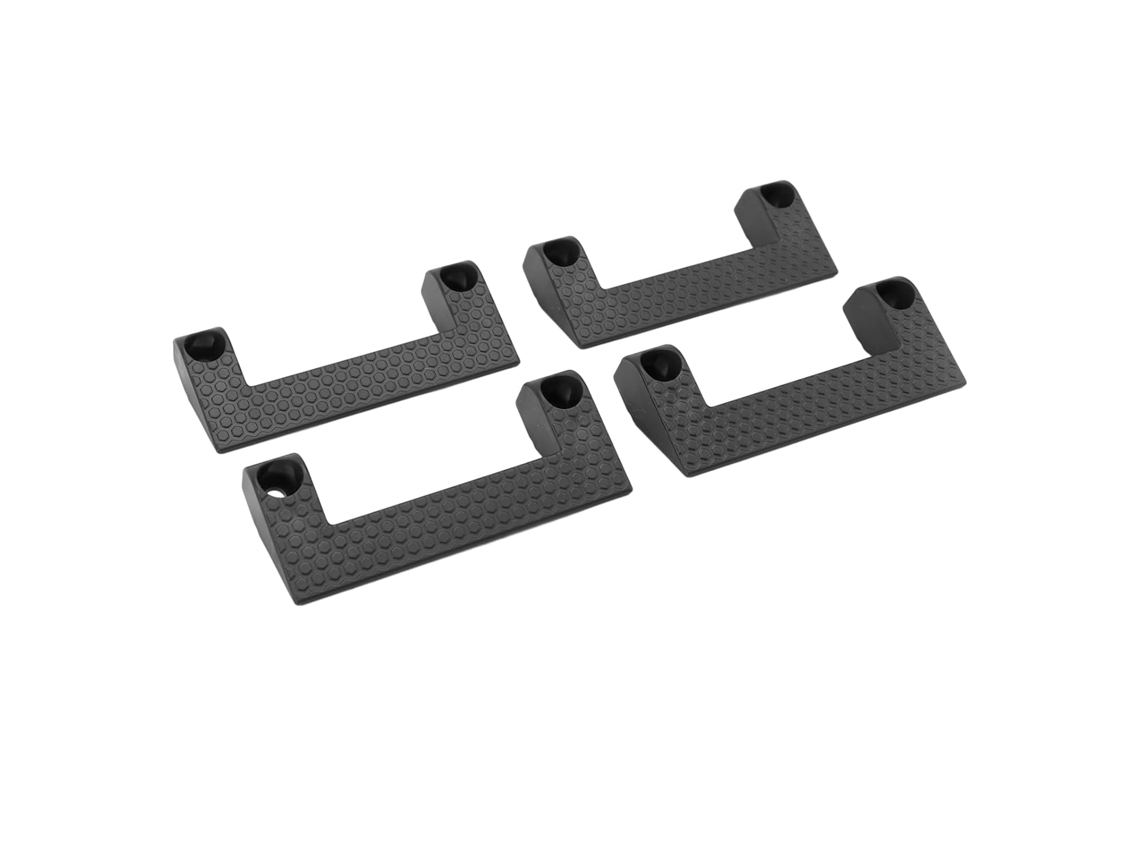 Suporte Universal Para Ferramentas, Pacote Com 4 Ganchos De Plástico Para Trena E Óculos Segurança, 9cm Com Parafusos
