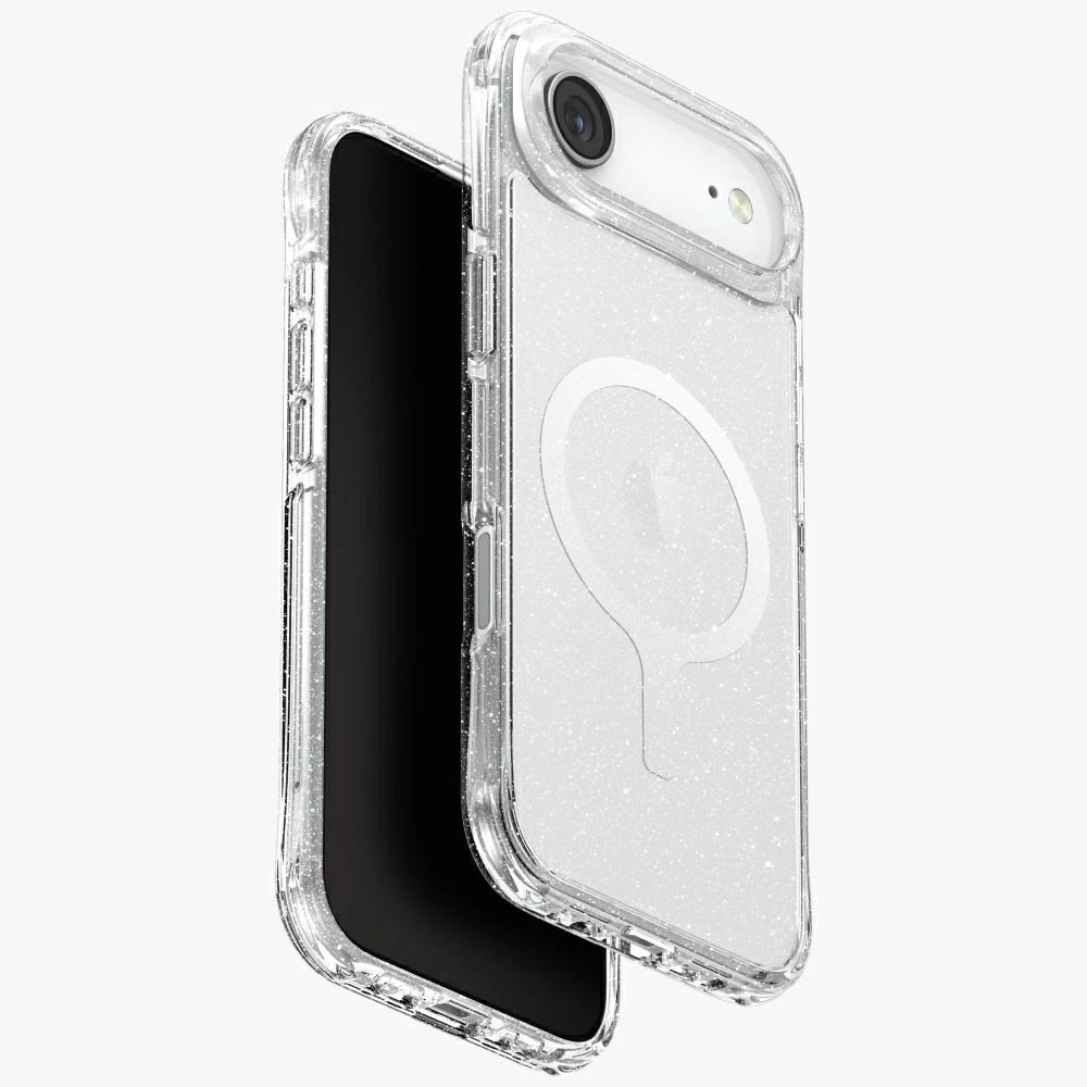 Capa Uniq Lifepro Xtreme Para Iphone 17 Air Com Carregamento Magicclick E Glitter.