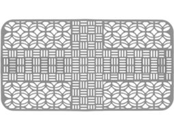 Tapete De Silicone Resistente E Elegante Para Pia, Com Design Antiderrapante Em Formato De Colmeia, Ideal Para Cozinhas