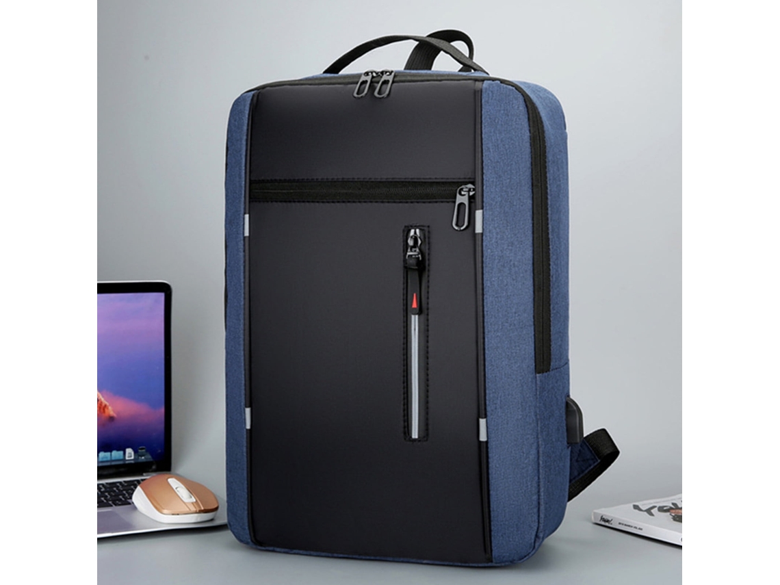Mochila Para Notebook De 16 Polegadas, Com Conector Usb