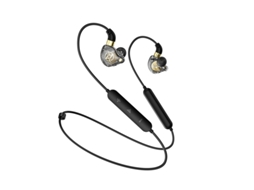 FONES DE OUVIDO Bluetooth MDUG com design de faixa para pescoço, microfone, intra auriculares (preto)