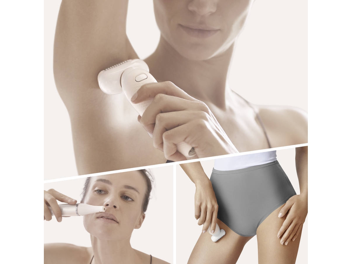 Depiladora BRAUN Silk Épil 9300 BS (Arranque - Multi-zonas - Recarregável)