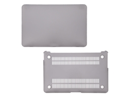 Capa Mate Protetora Para Macbook Air/pro, Proteção, Mate, Cinza, Air De 11 Polegadas