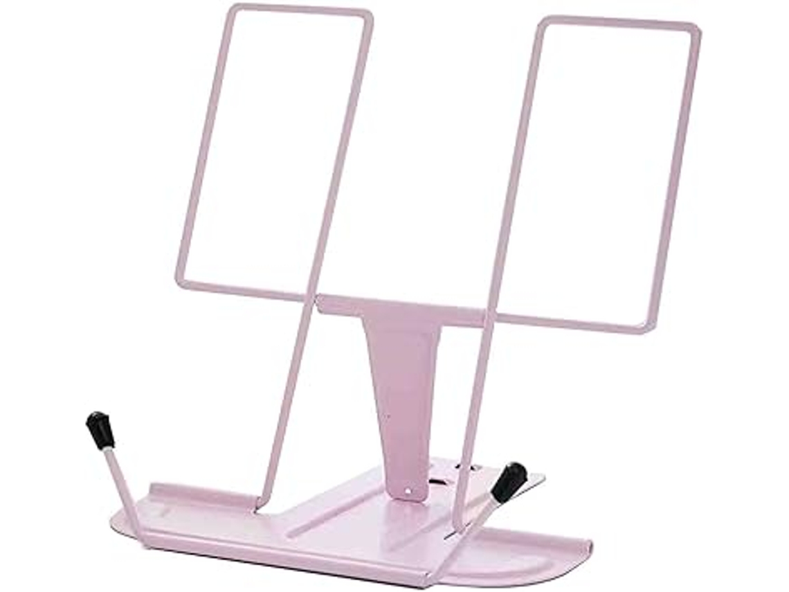 Púlpito de mesa de metal, suporte de leitura ajustável, púlpito Slowmoose