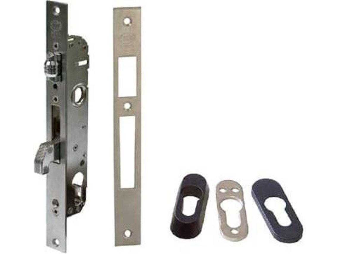 Fechadura de Embutir para Alumínio AMIG Ref 730x20 Inox