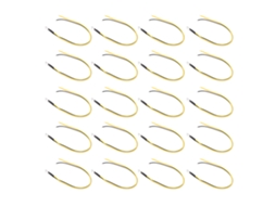 20 Peças de LED Pré-cabeados, 12v, 5mm, Branco, Amarelo