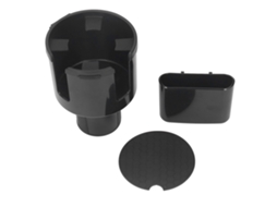 Mali porta copo para Carro com Suporte Celular Capacidade Grande Multifuncional Abs