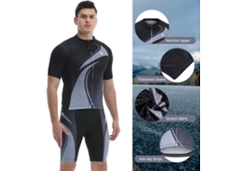 Conjunto de ciclismo Mali, seco rápido, com camisa e calções | S/MARCA