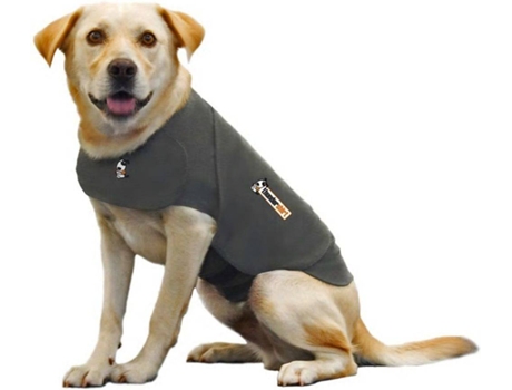 Camisola para Cães  Anti-ansiedade (Cinzento - L - Porte Grande)