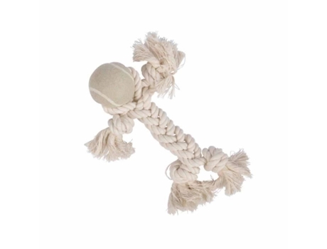Brinquedo De Corda Masculina Para Cães Ecru 25 Cm Love Story