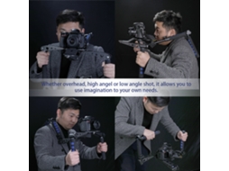 Sistema Universal Multifuncional De Cine Para Dslr Com Suporte De Ombro E Estabilizador, Porta-câmera