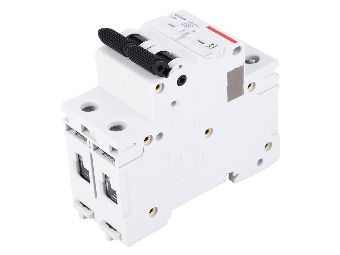 Laxiscreed Gym9 2p Disjuntor Miniatura 25a Para 400vac, Proteção Elétrica Confiável