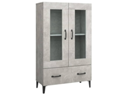 Highboard, Highboards Vidaxl Cinzeto Madeira Processada (n/a)