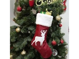 Meias De Natal Vermelhas De 18 Polegadas Olysi Shop