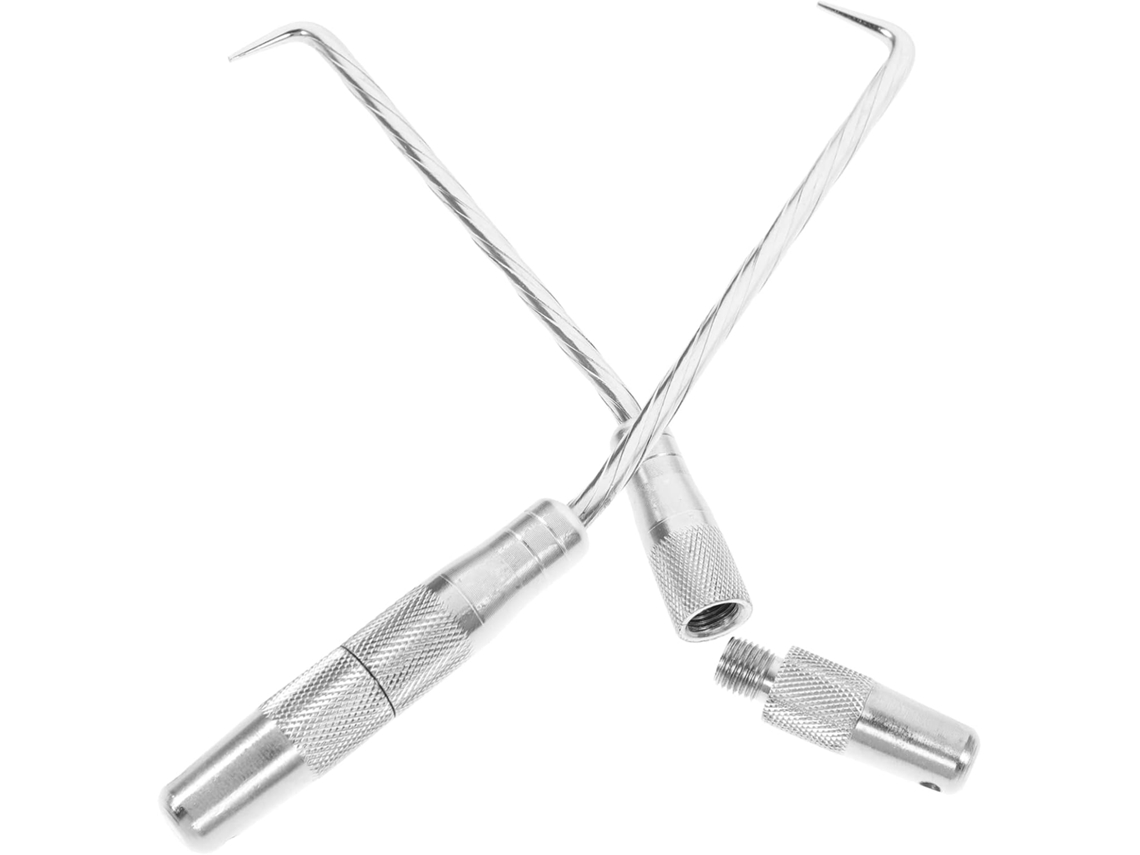 Conjunto de 2 Ferramentas Curvas para Fixação de Vergalhões em Aço Inoxidável SFUSHOS