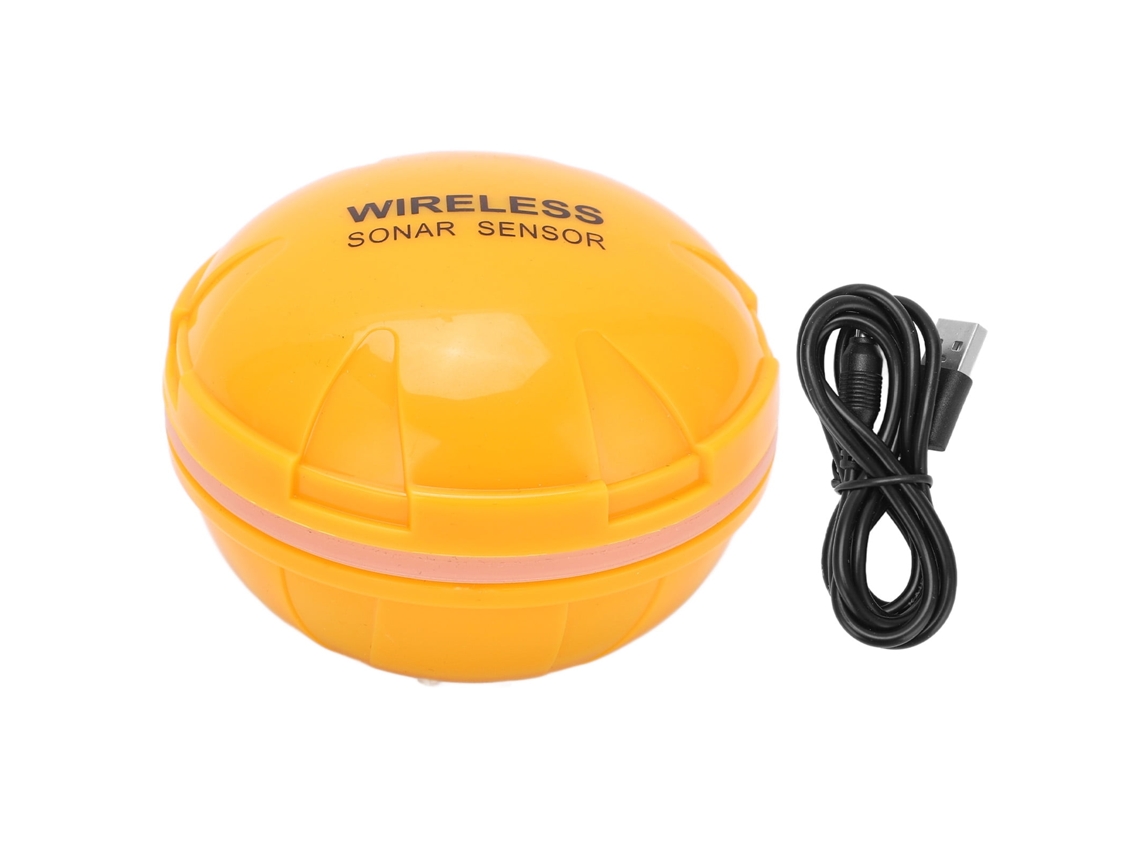 Localizador de peixes sem fio Bluetooth com sensor de sonar