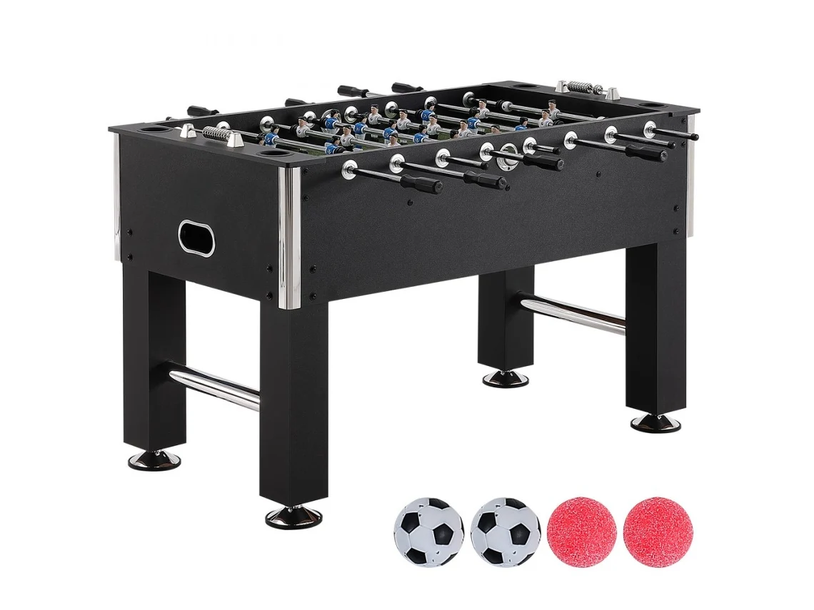 Mesa De Matraquilhos 140 Cm Com 4 Bolas E Suportes Para Bebidas Tekmaquinas