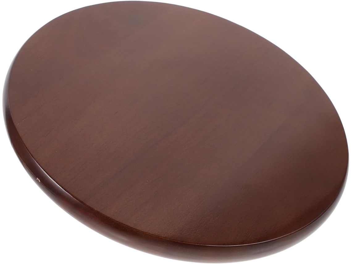 Banqueta Redonda com Assento de Madeira Resistente. CHABERLU