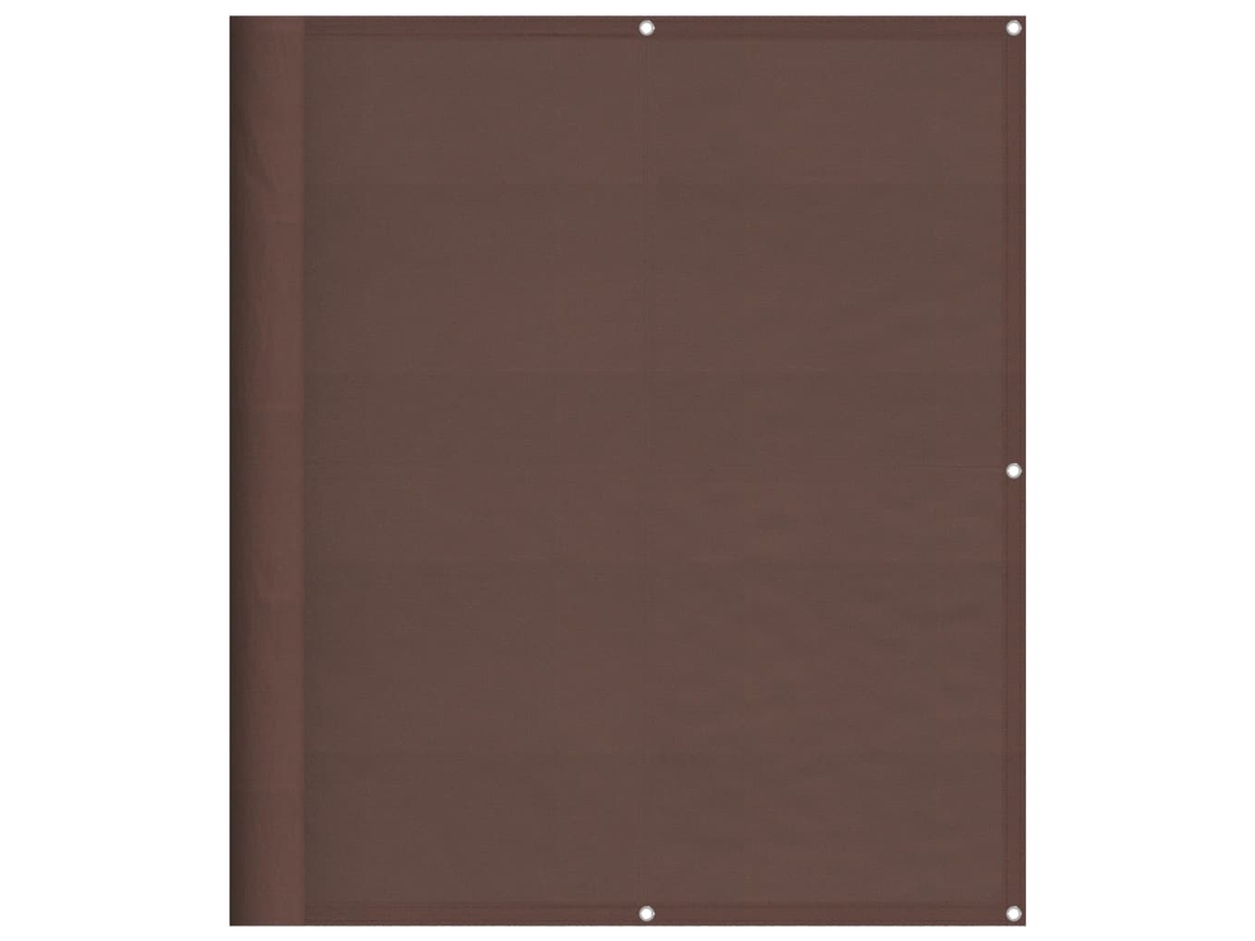 Balcony Screen, Balcony Screens Vidaxl Marrom Poliéster (120 X 700 Cm)