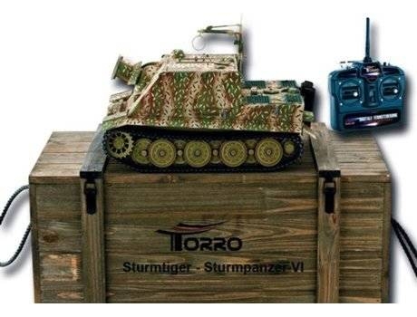 Tanque Telecomandado RC TORRO Camuflado (Verde - 20x6.5x23cm)