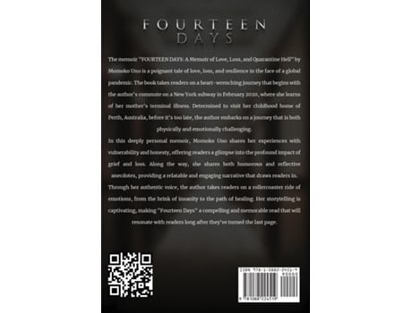Livro Fourteen Days A Memoir of Love, Loss, and Quarantine Hell de Momoko Uno (Inglês)