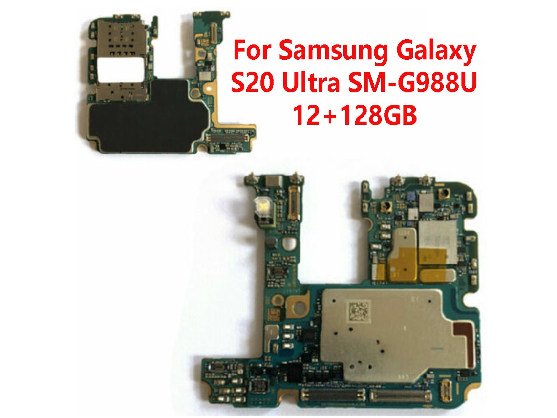 Placa Mãe Lógica Para Samsung Galaxy S20 Ultra Sm G988u 12128 Gb