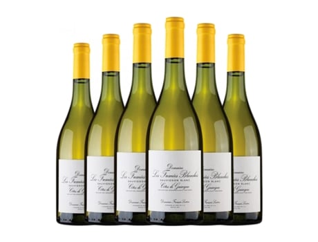 Vinho branco FRANÇOIS LURTON Les Fumees Blanches Sauvignon Branca Vin de Pays Côtes de Gascogne (0.75 L - 6 Unidades)