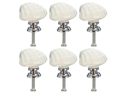 6Pcs Maçanetas de Porta de Armário ALLINLESS