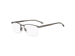 Armação De Óculos Masculino Hugo Boss Boss 1088 It S R80 (cinza Aço Inoxidável 145 Mm Ø 56 Mm)